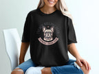 Black t-shirt with "French Bulldog Club" and a French bulldog graphic.