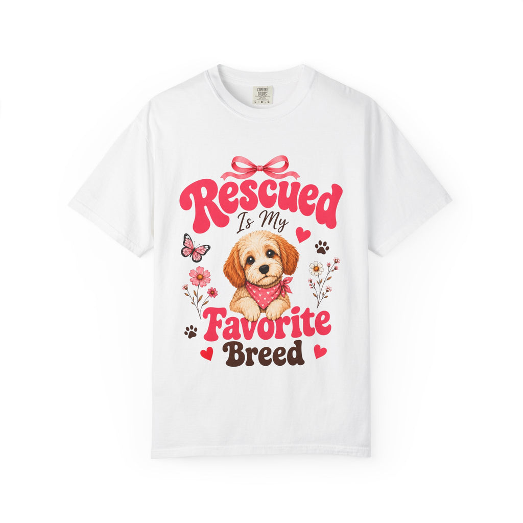 Rescued Is My Favorite Breed T-Shirt
