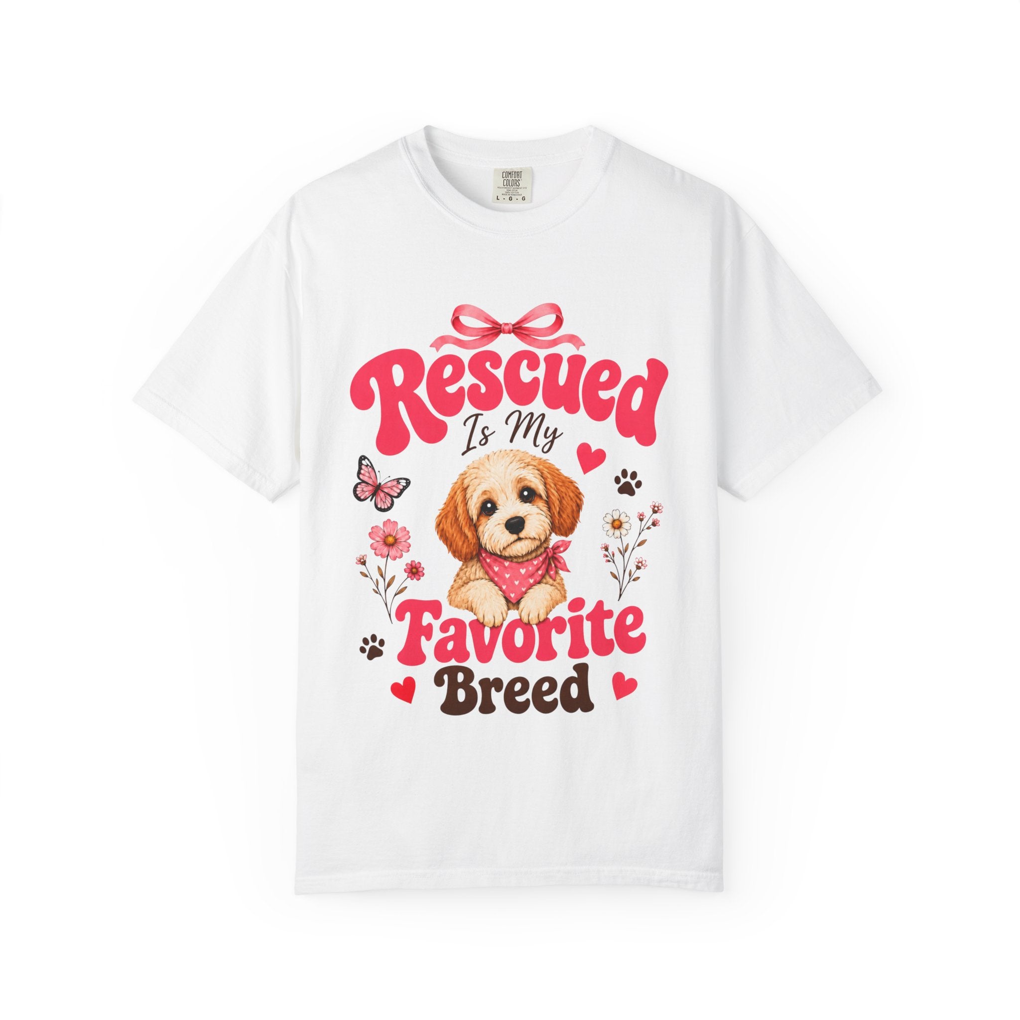 Rescued Is My Favorite Breed T-Shirt