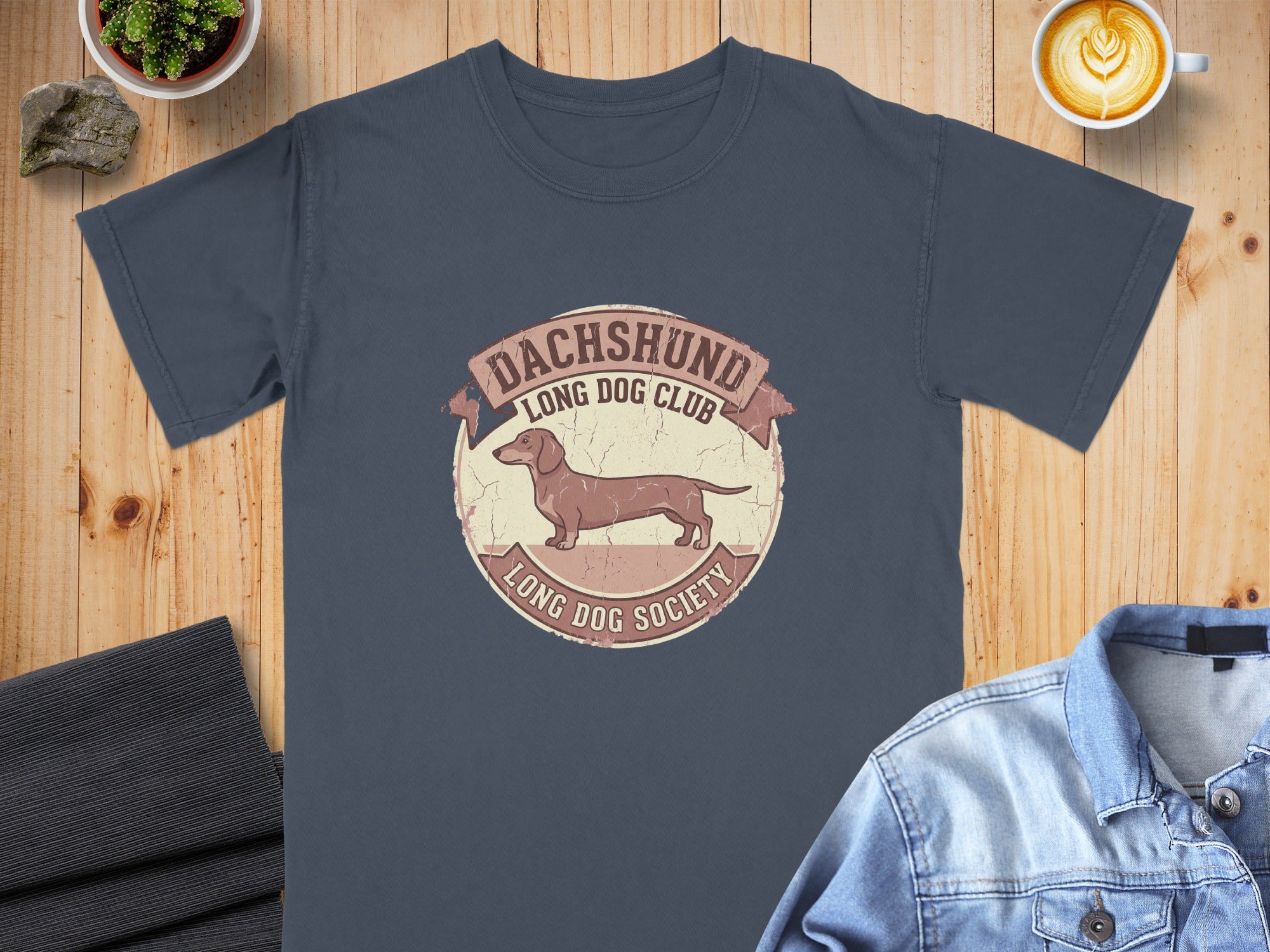 Dachshund Long Dog Club Long Dog Society t-shirt design.